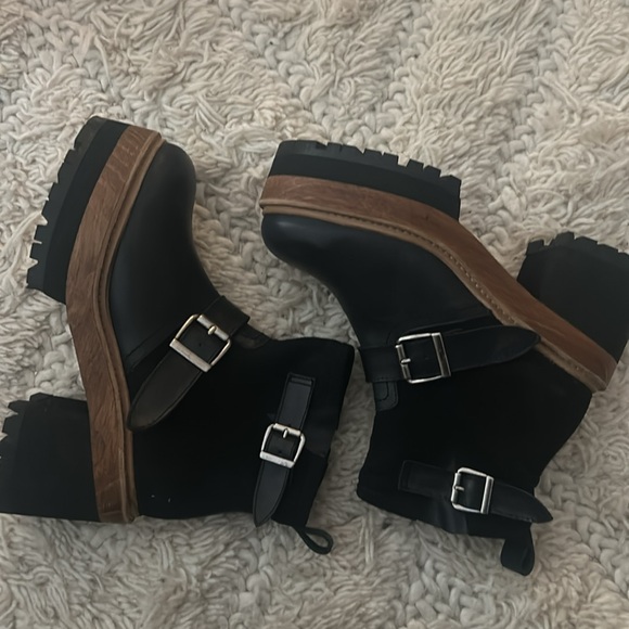 Free People Carter Crop Platform Boots - Picture 4 of 5